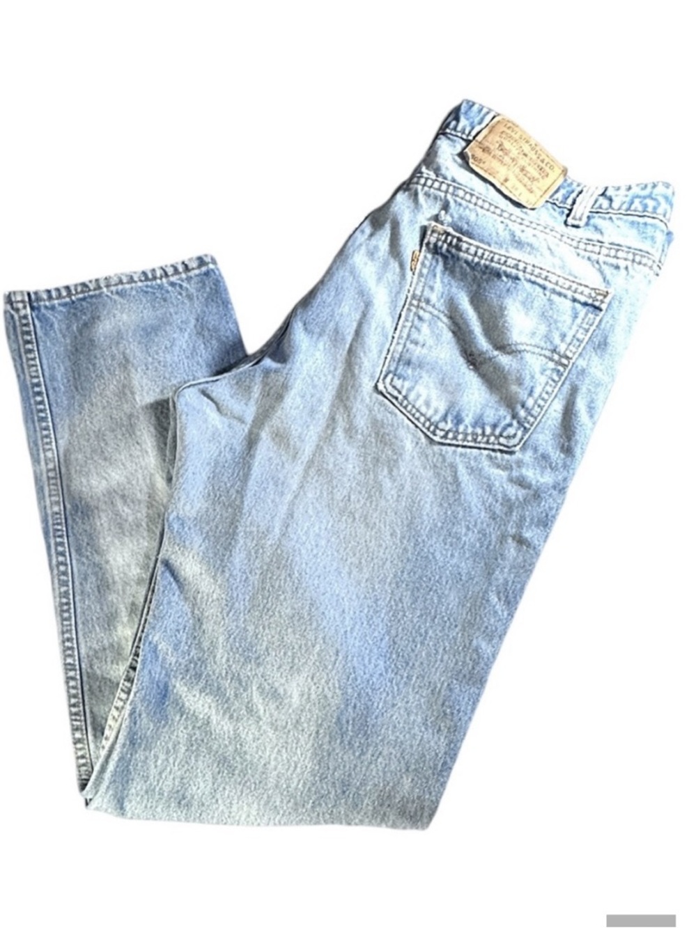 Vintage Levi’s 505 denim jeans orange tab 100% cotton Men’s size 38x32 | pp3